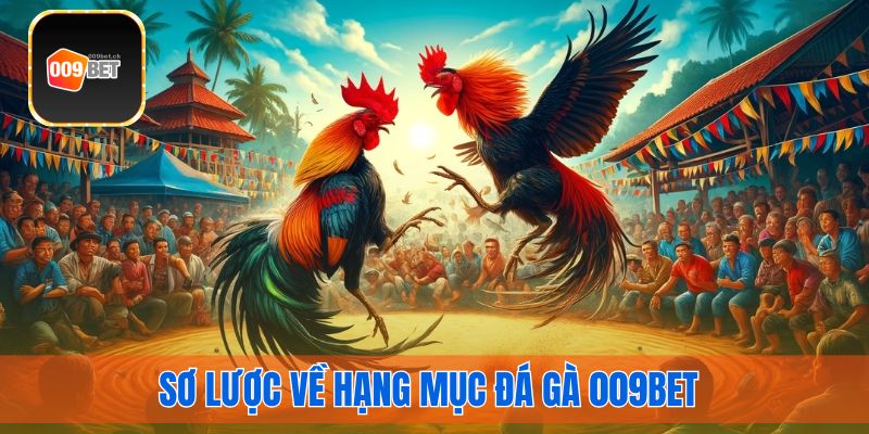 Sơ lược về hạng mục đá gà 009Bet